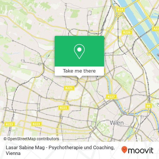 Lasar Sabine Mag - Psychotherapie und Coaching map