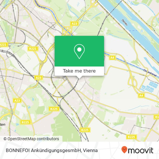 BONNEFOI AnkündigungsgesmbH map