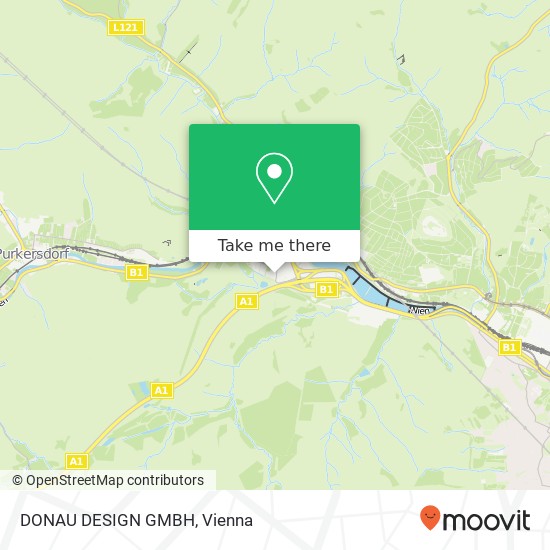 DONAU DESIGN GMBH map