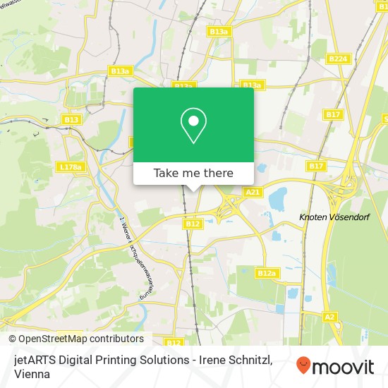 jetARTS Digital Printing Solutions - Irene Schnitzl map