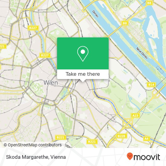 Skoda Margarethe map