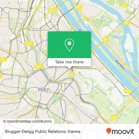 Brugger-Dengg Public Relations map