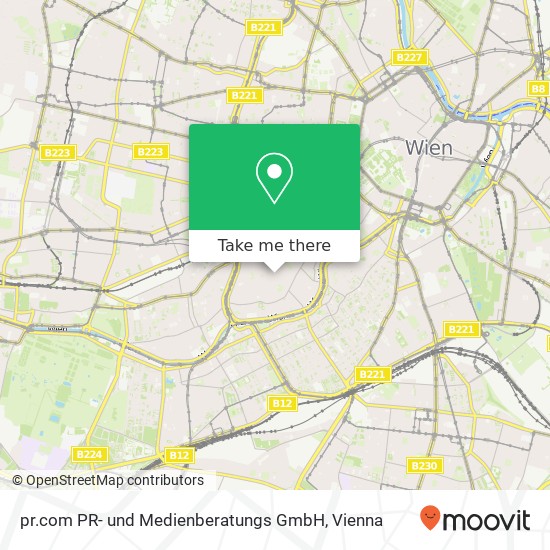 pr.com PR- und Medienberatungs GmbH map