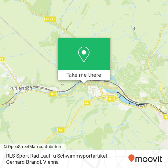 RLS Sport Rad Lauf- u Schwimmsportartikel - Gerhard Brandl map