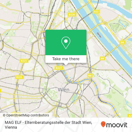 MAG ELF - Elternberatungsstelle der Stadt Wien map