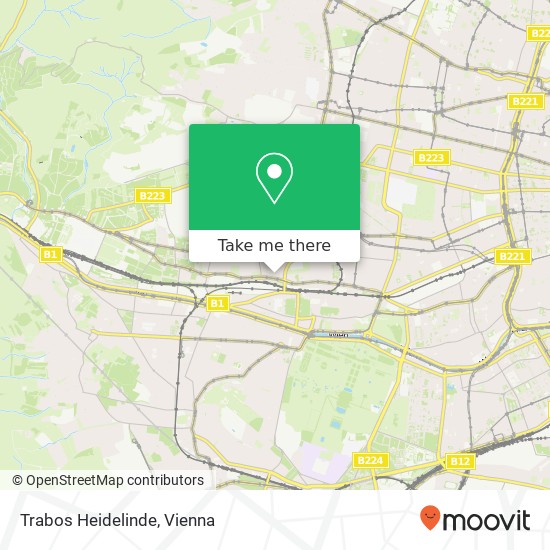 Trabos Heidelinde map