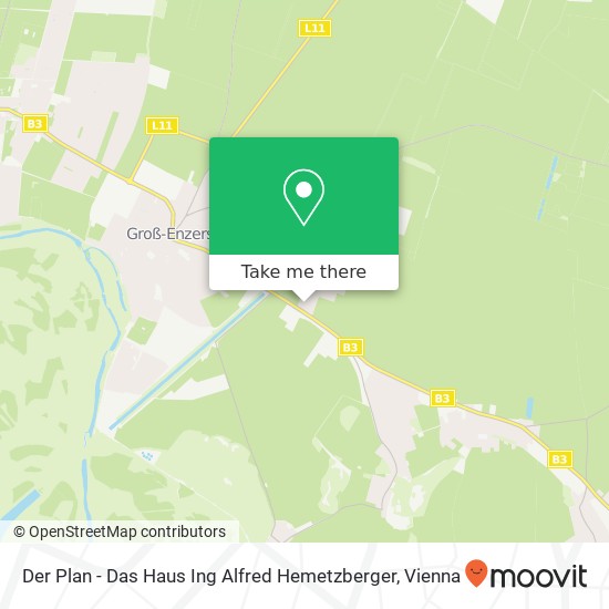 Der Plan - Das Haus Ing Alfred Hemetzberger map