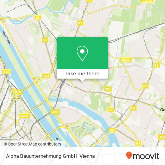 Alpha Bauunternehmung GmbH map