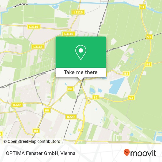 OPTIMA Fenster GmbH map