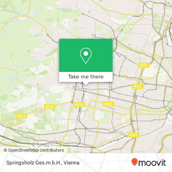 Springsholz Ges.m.b.H. map