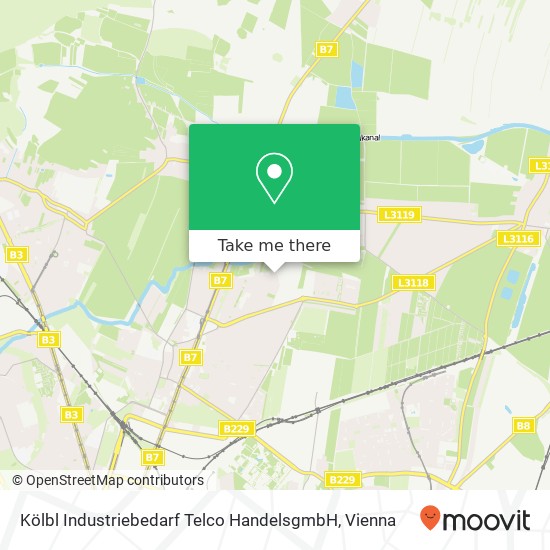 Kölbl Industriebedarf Telco HandelsgmbH map