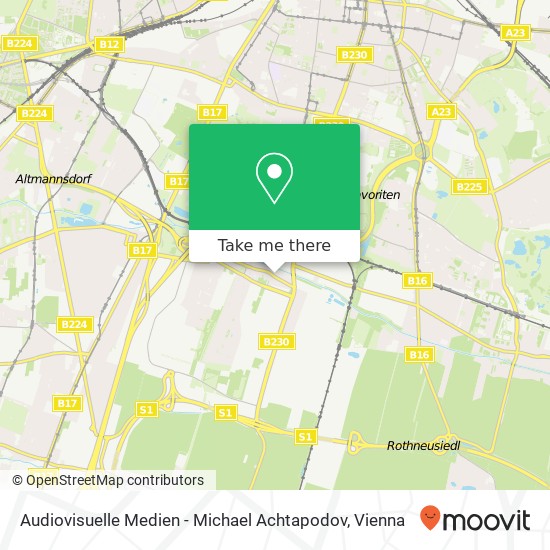 Audiovisuelle Medien - Michael Achtapodov map