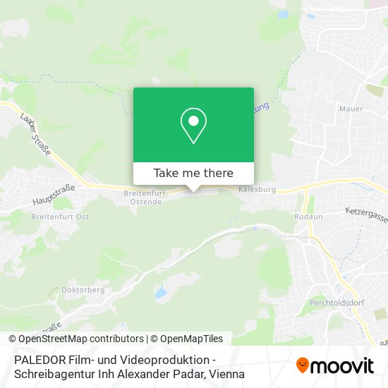 PALEDOR Film- und Videoproduktion - Schreibagentur Inh Alexander Padar map