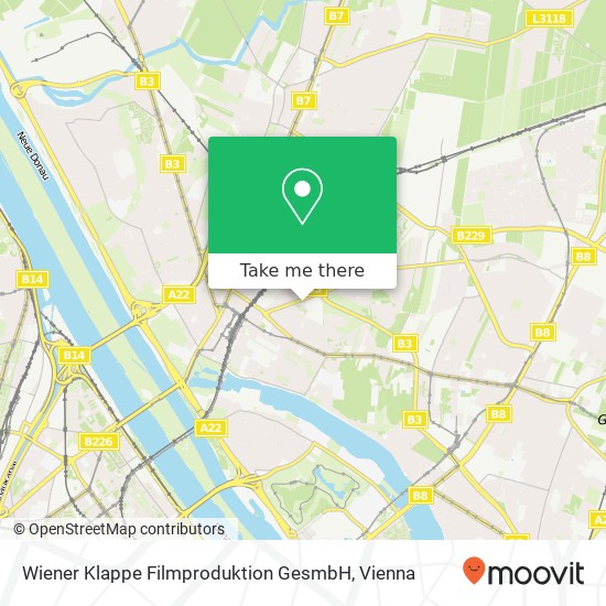 Wiener Klappe Filmproduktion GesmbH map