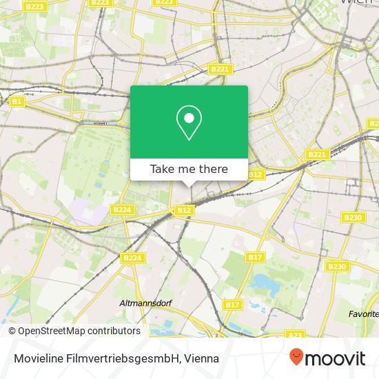 Movieline FilmvertriebsgesmbH map