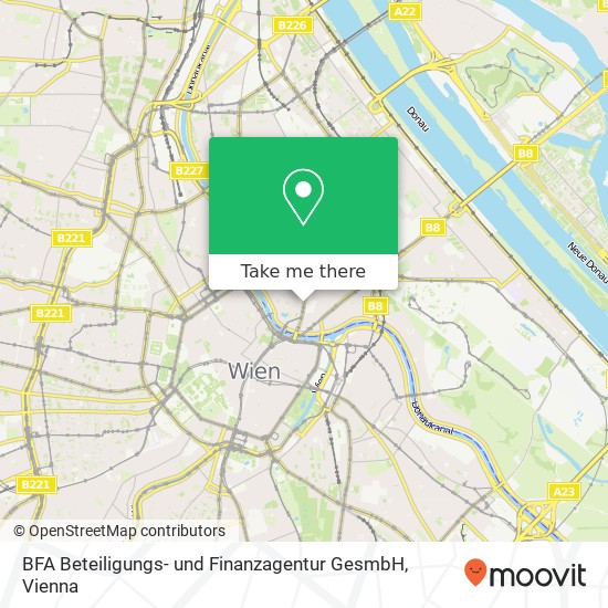 BFA Beteiligungs- und Finanzagentur GesmbH map