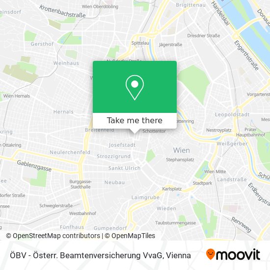 ÖBV - Österr. Beamtenversicherung VvaG map
