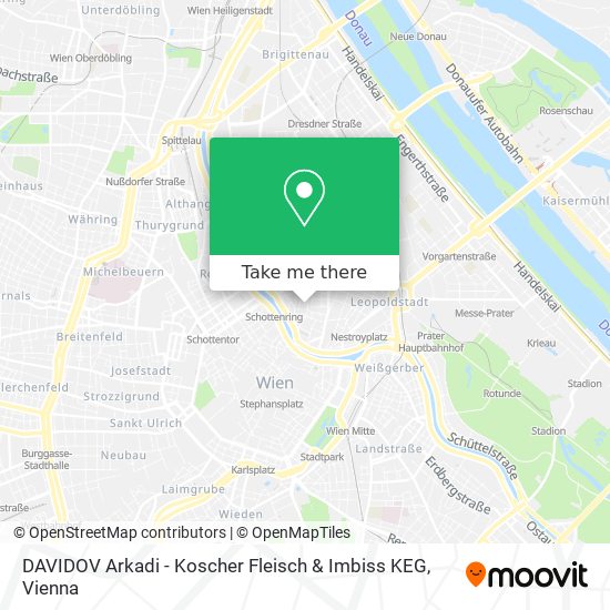 DAVIDOV Arkadi - Koscher Fleisch & Imbiss KEG map