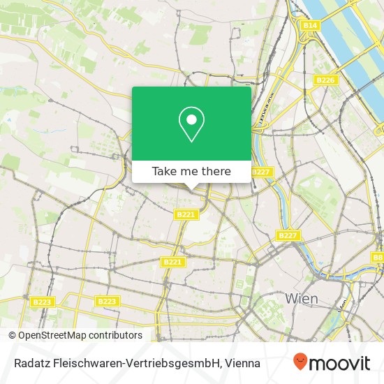 Radatz Fleischwaren-VertriebsgesmbH map