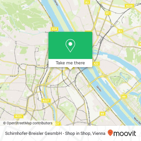 Schirnhofer-Breisler GesmbH - Shop in Shop map