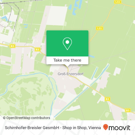 Schirnhofer-Breisler GesmbH - Shop in Shop map