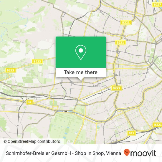 Schirnhofer-Breisler GesmbH - Shop in Shop map