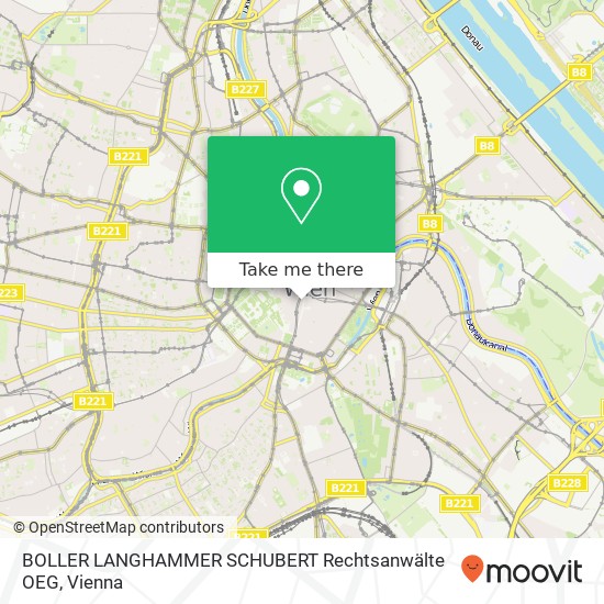 BOLLER LANGHAMMER SCHUBERT Rechtsanwälte OEG map