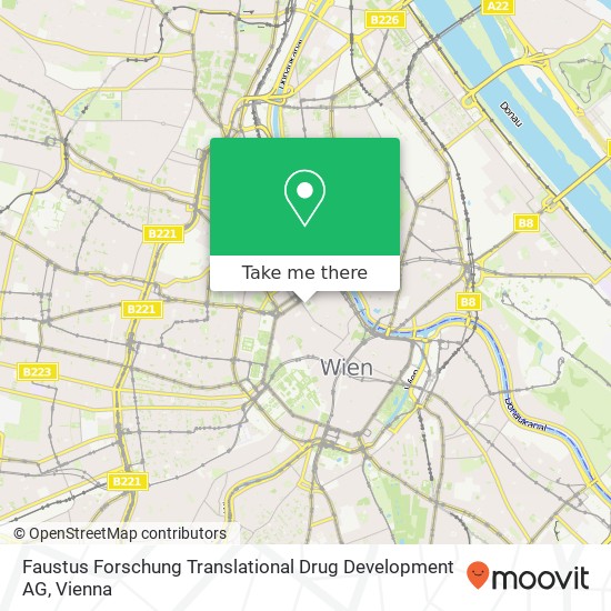Faustus Forschung Translational Drug Development AG map