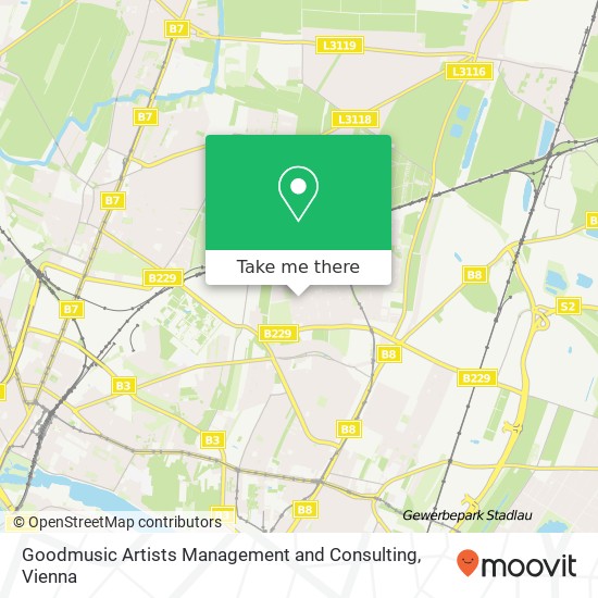 Goodmusic Artists Management and Consulting map