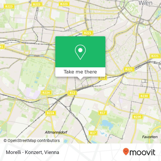 Morelli - Konzert map