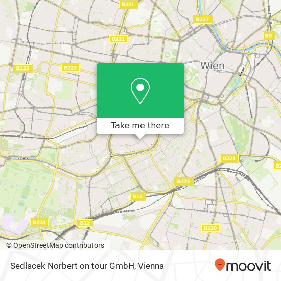 Sedlacek Norbert on tour GmbH map