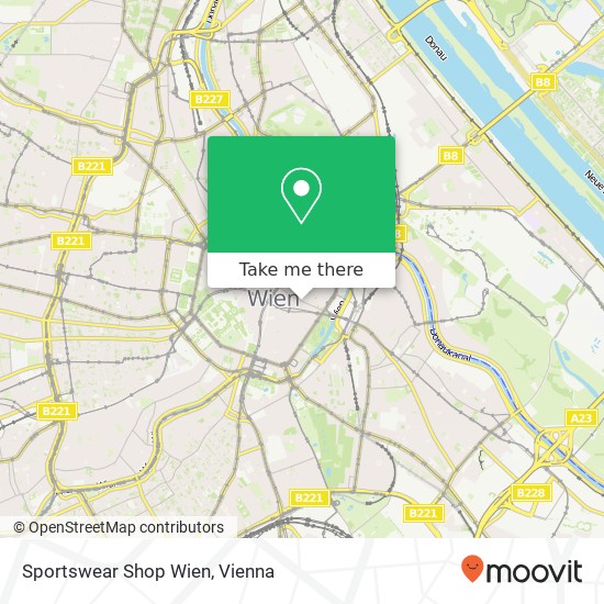 Sportswear Shop Wien map