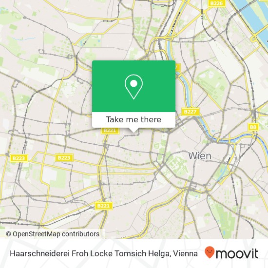 Haarschneiderei Froh Locke Tomsich Helga map