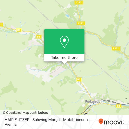 HAIR FLITZER - Schwing Margit - Mobilfriseurin map