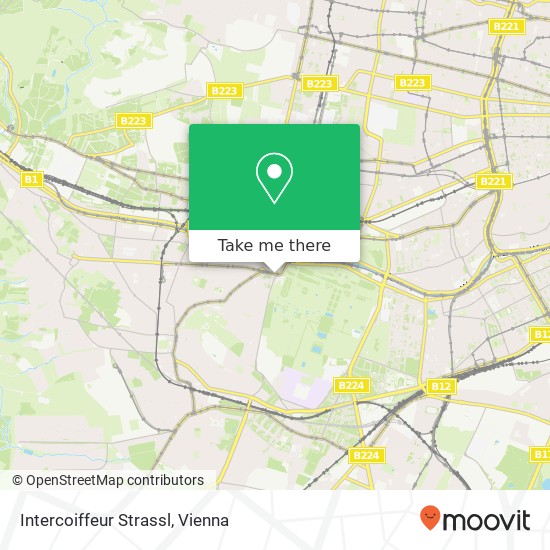 Intercoiffeur Strassl map