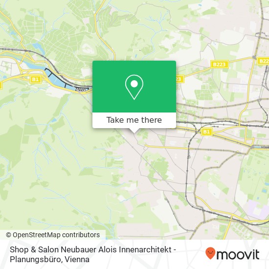 Shop & Salon Neubauer Alois Innenarchitekt - Planungsbüro map