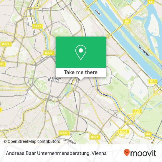 Andreas Baar Unternehmensberatung map