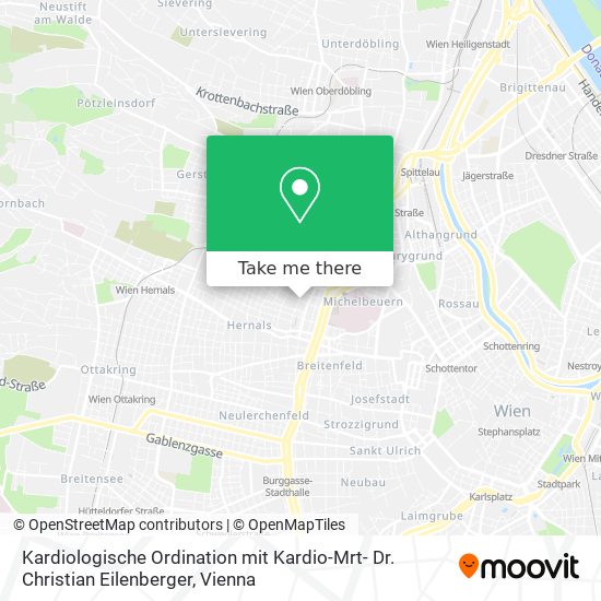 Kardiologische Ordination mit Kardio-Mrt- Dr. Christian Eilenberger map