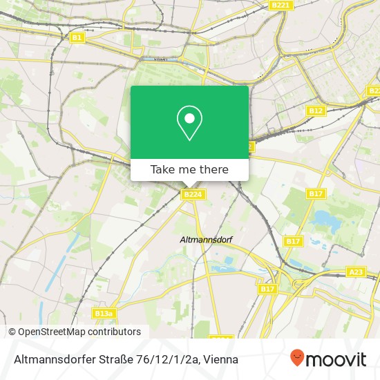 Altmannsdorfer Straße 76 / 12 / 1/2a map