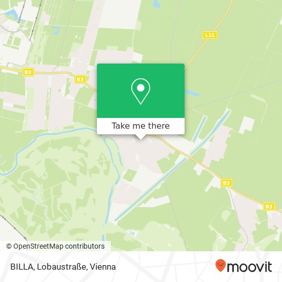 BILLA, Lobaustraße map