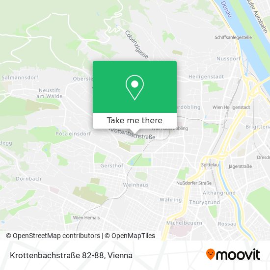 Krottenbachstraße 82-88 map