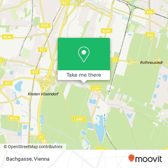 Bachgasse map