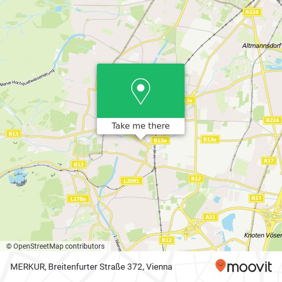 MERKUR, Breitenfurter Straße 372 map