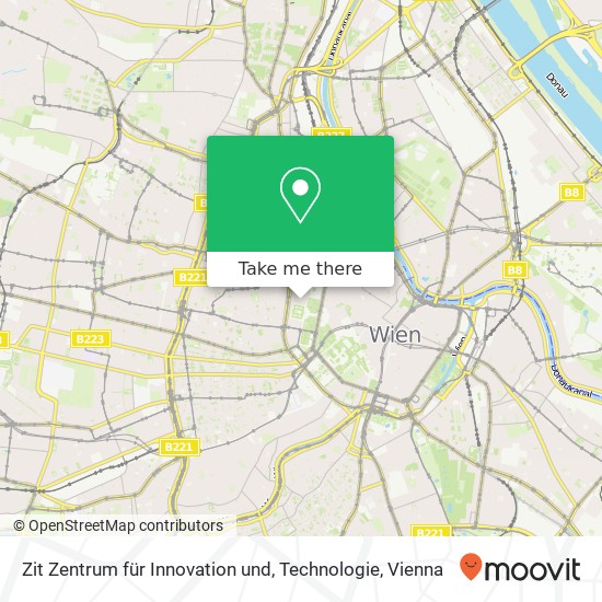 Zit Zentrum für Innovation und, Technologie map