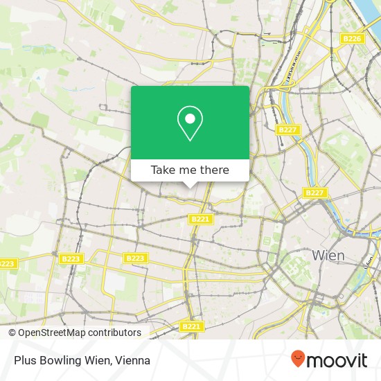 Plus Bowling Wien map