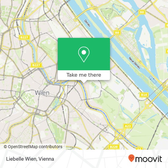 Liebelle Wien map