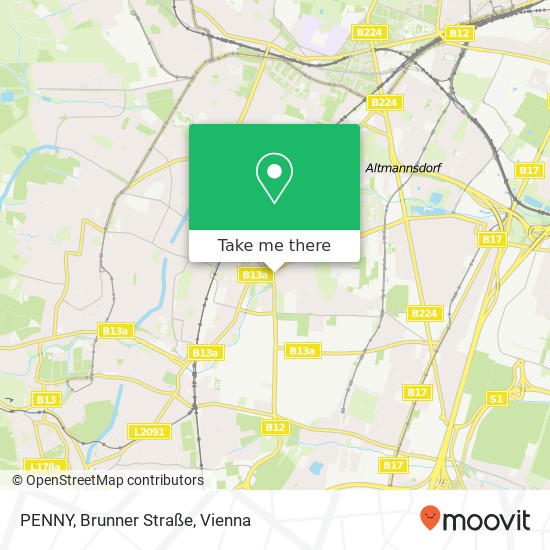 PENNY, Brunner Straße map