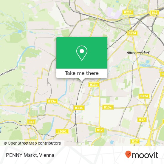 PENNY Markt map