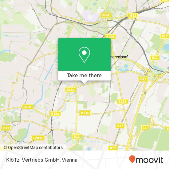 KlöTzl Vertriebs GmbH map