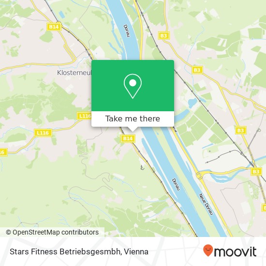 Stars Fitness Betriebsgesmbh map